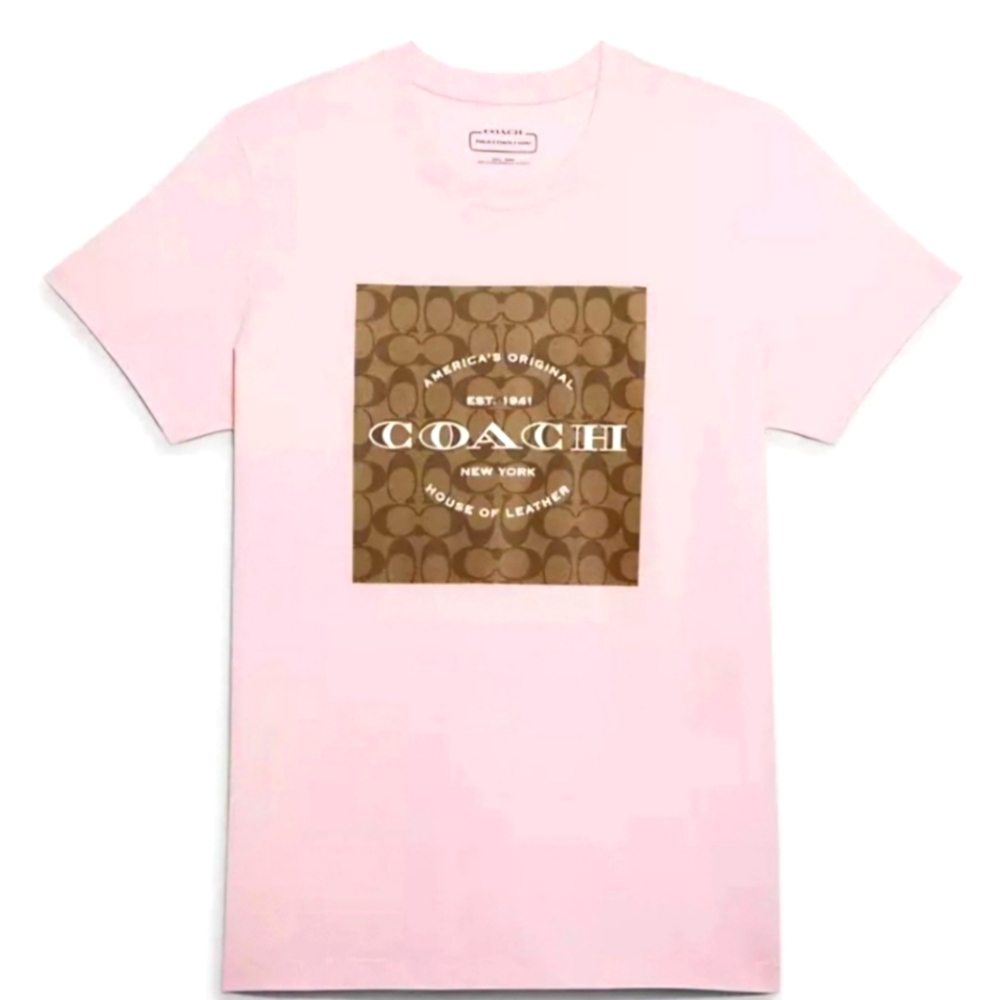 Coach signature t shirt